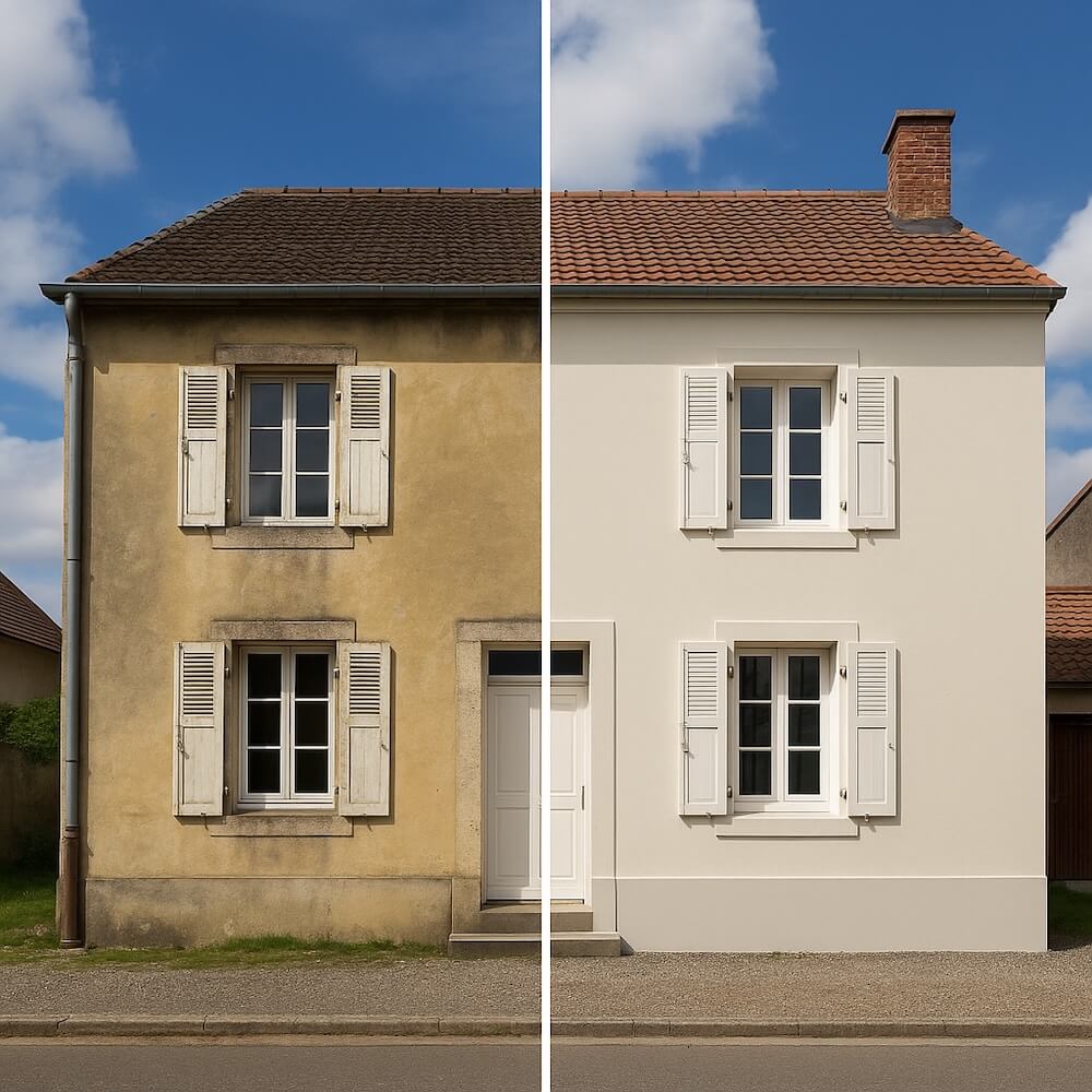 Ravalement de façade à Mitry-Mory (77)